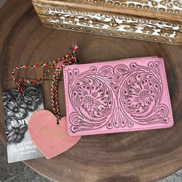 Myra Bloom on the Range Credit Card Holder/Pink - Picture 1 of 8